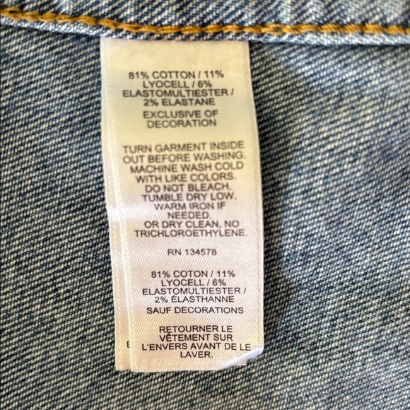 Vineyard Vines Jean Jacket Size XS - Picture 6 of 10